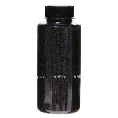 Песок «Чёрный» кварцевая крошка 0,5-1 мм